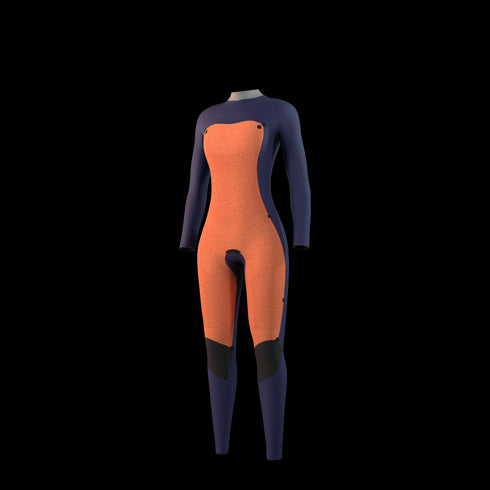 Mystic - Star FullSuit 5/3mm dfzip Frauen - 2025 - Schwarz